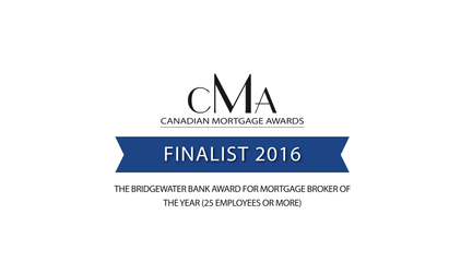 Canadian Mortgage Awards 2016