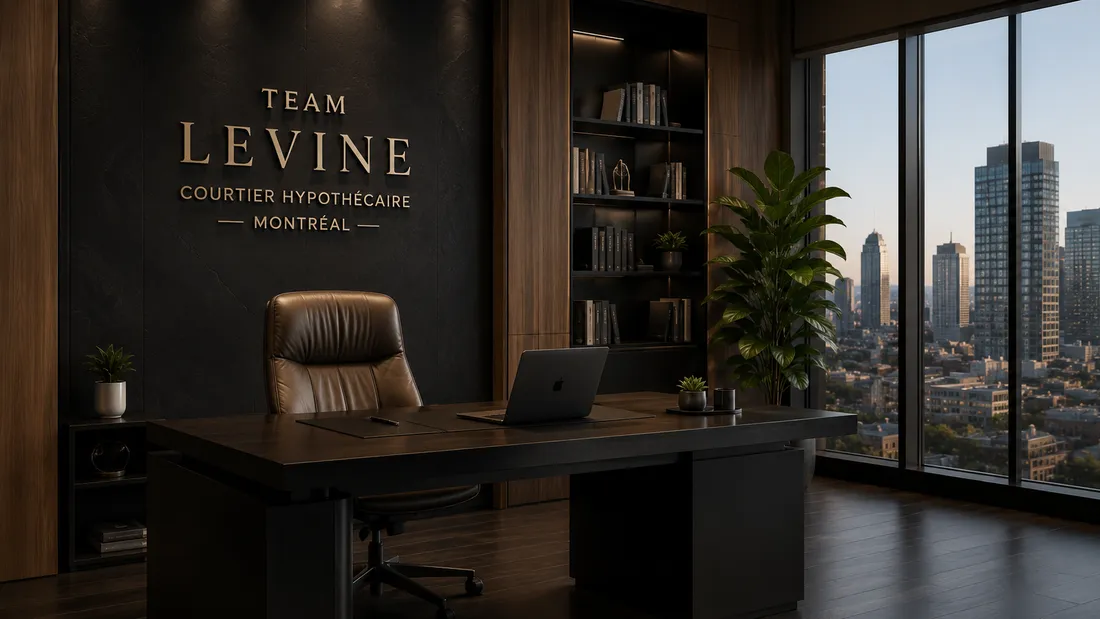 Team Levine mortgage brokerage office in Montreal